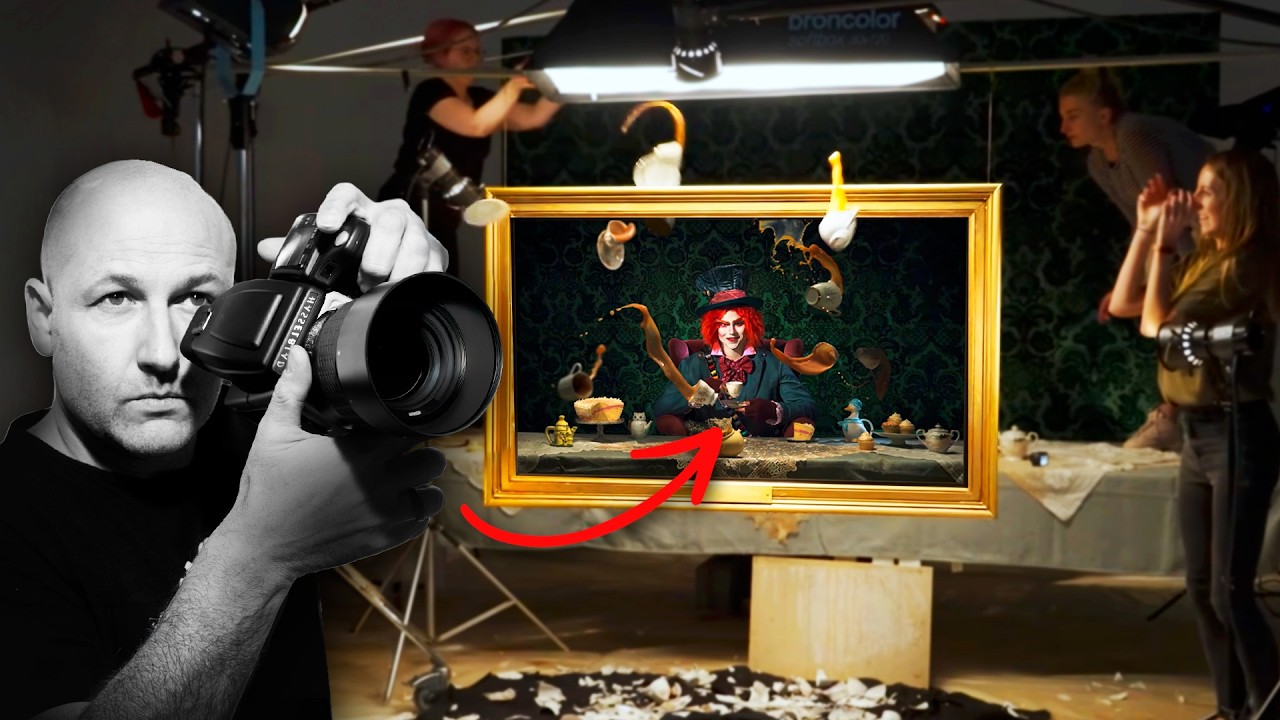 Freezing Chaos: What a Mad Hatter Set Taught Me About Compositing Liquid Splashes