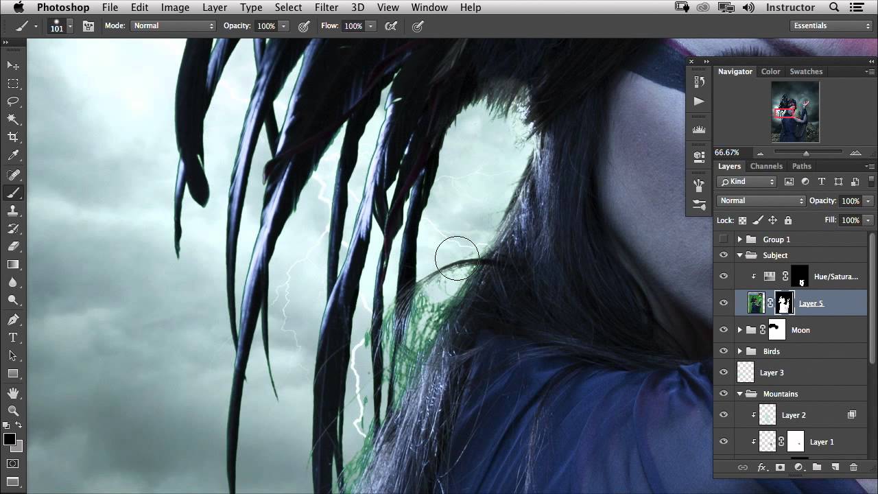 How to Pull a Perfect Hair Selection Using Channel Masks in Photoshop