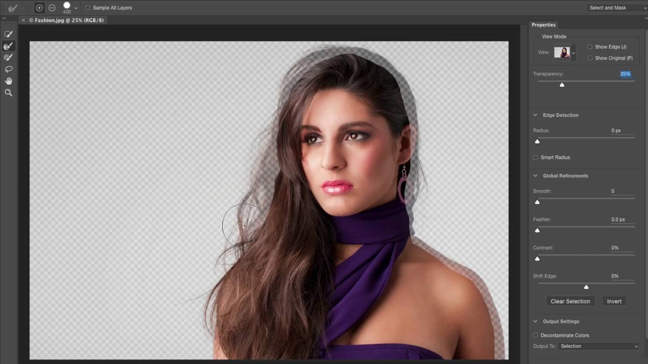 Stop Fighting Hair Selections: How Select and Mask Changed My Compositing Workflow