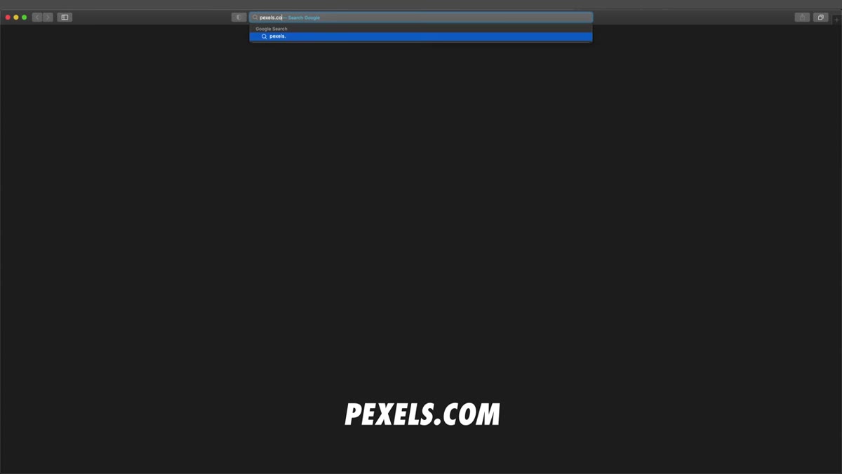 Pexels.com open in browser with &ldquo;wall&rdquo; search query