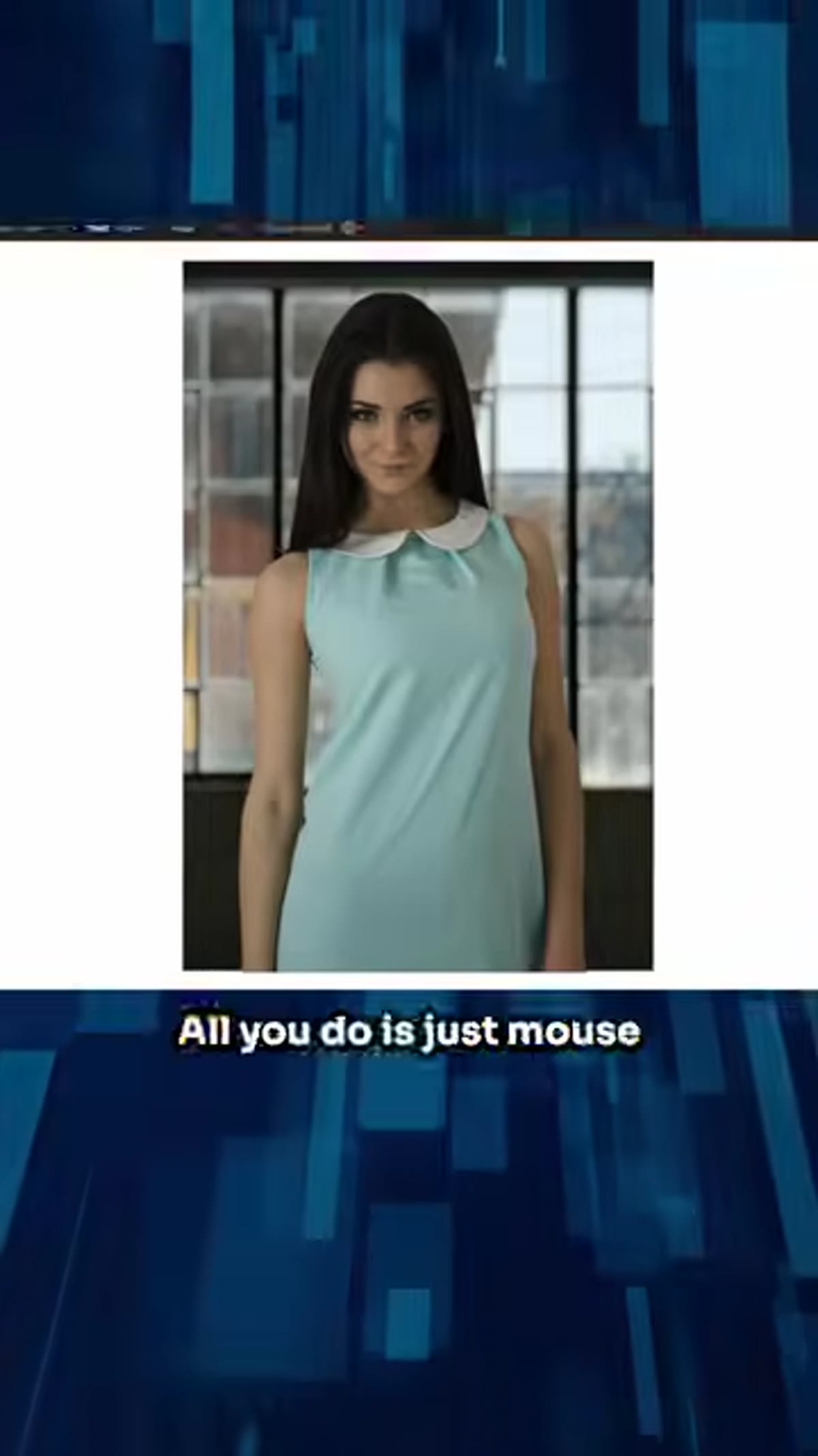 Using Super Select AI to isolate the dress