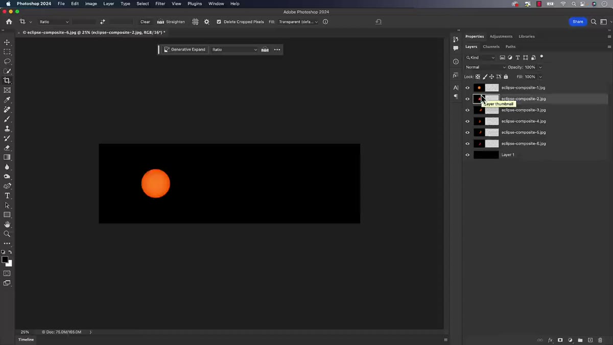 caption: Multiple eclipse phase layers repositioned across the canvas
